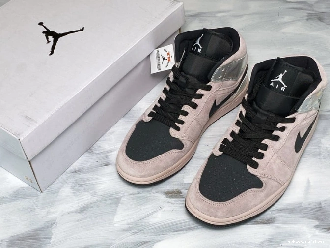Rep Iridescent Powder Jordan Mid Air Dirty (W) BQ6472-602 1 0729